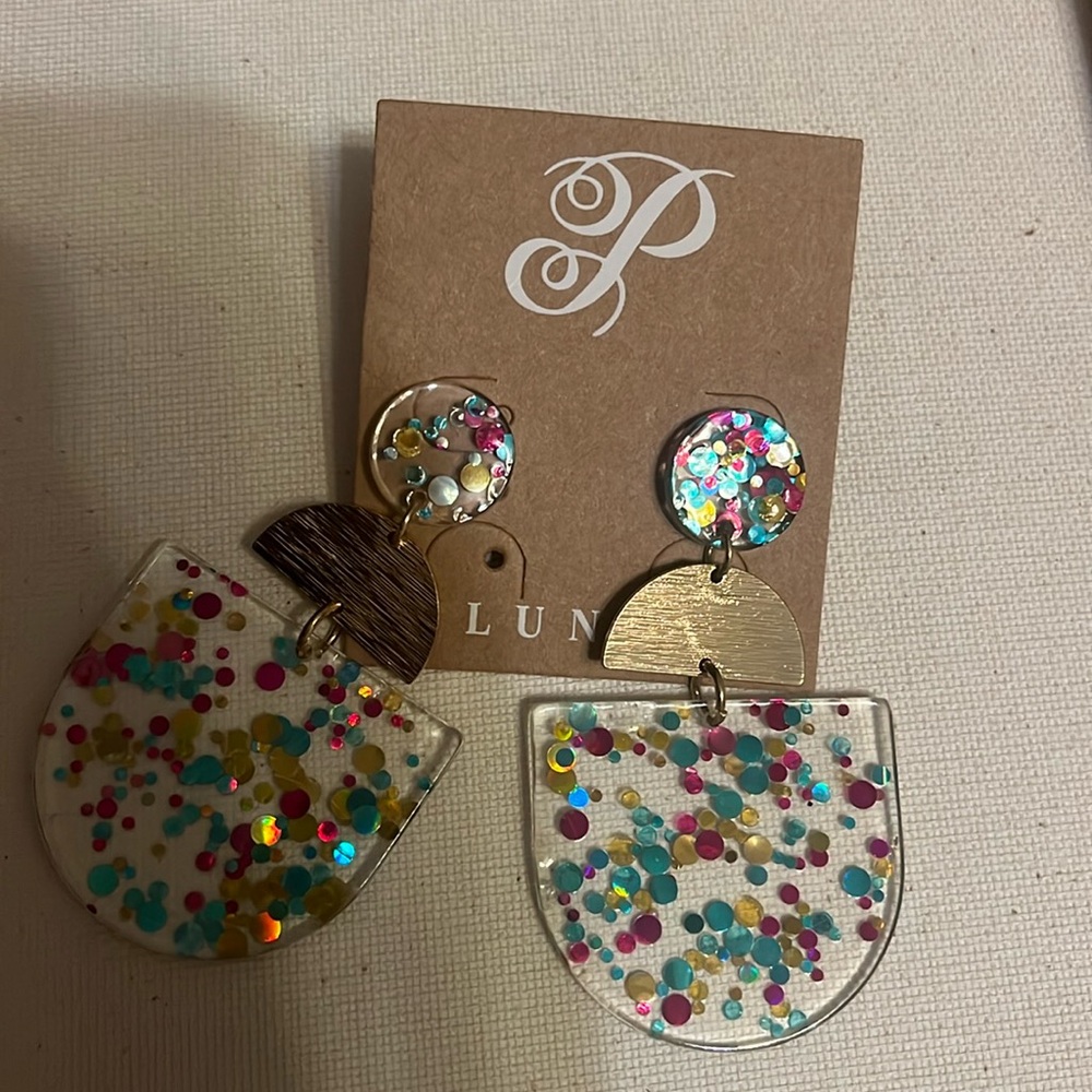 Colorful earrings